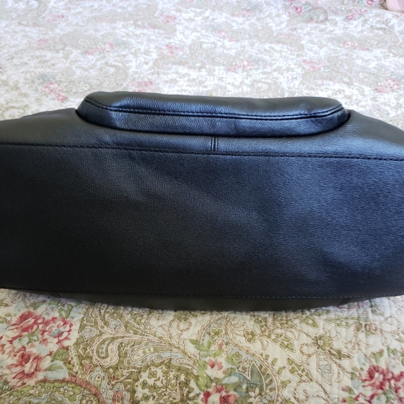 Coach Campbell Leather Turnlock Large Satchel - Picture 12 of 14